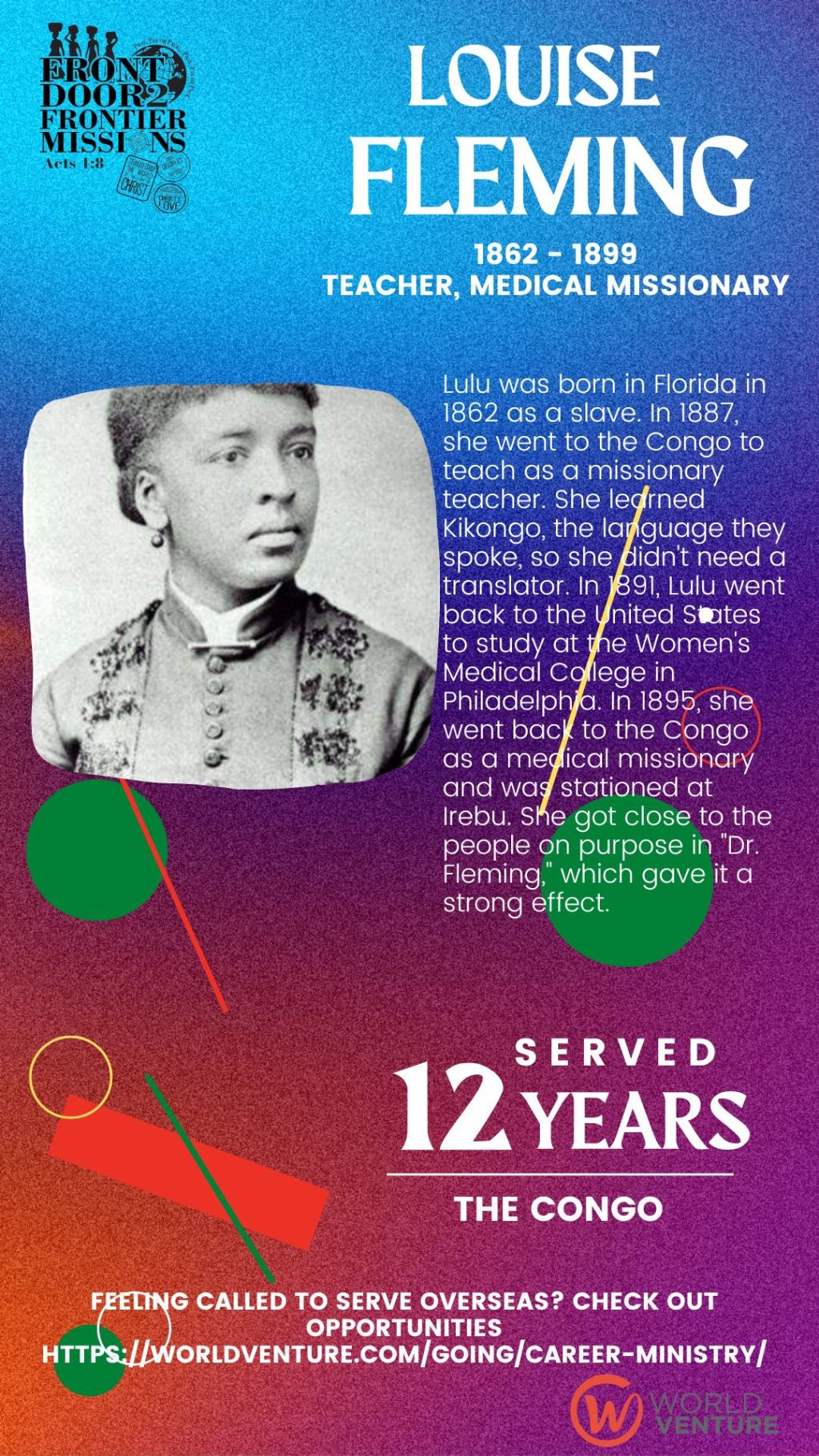 The Impact of Louise Fleming’s Missionary Work in 19th Century&nbsp;Congo