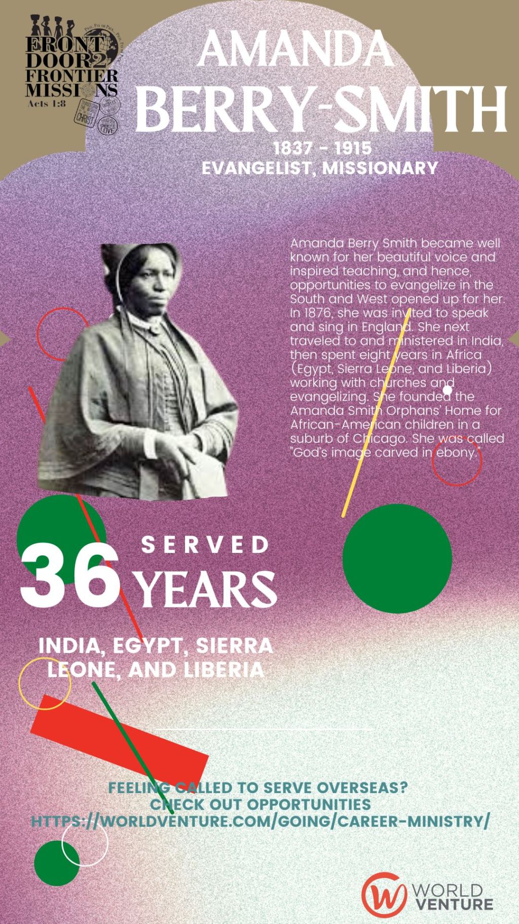 Amanda Smith: A Pioneer Black Missionary in&nbsp;Africa