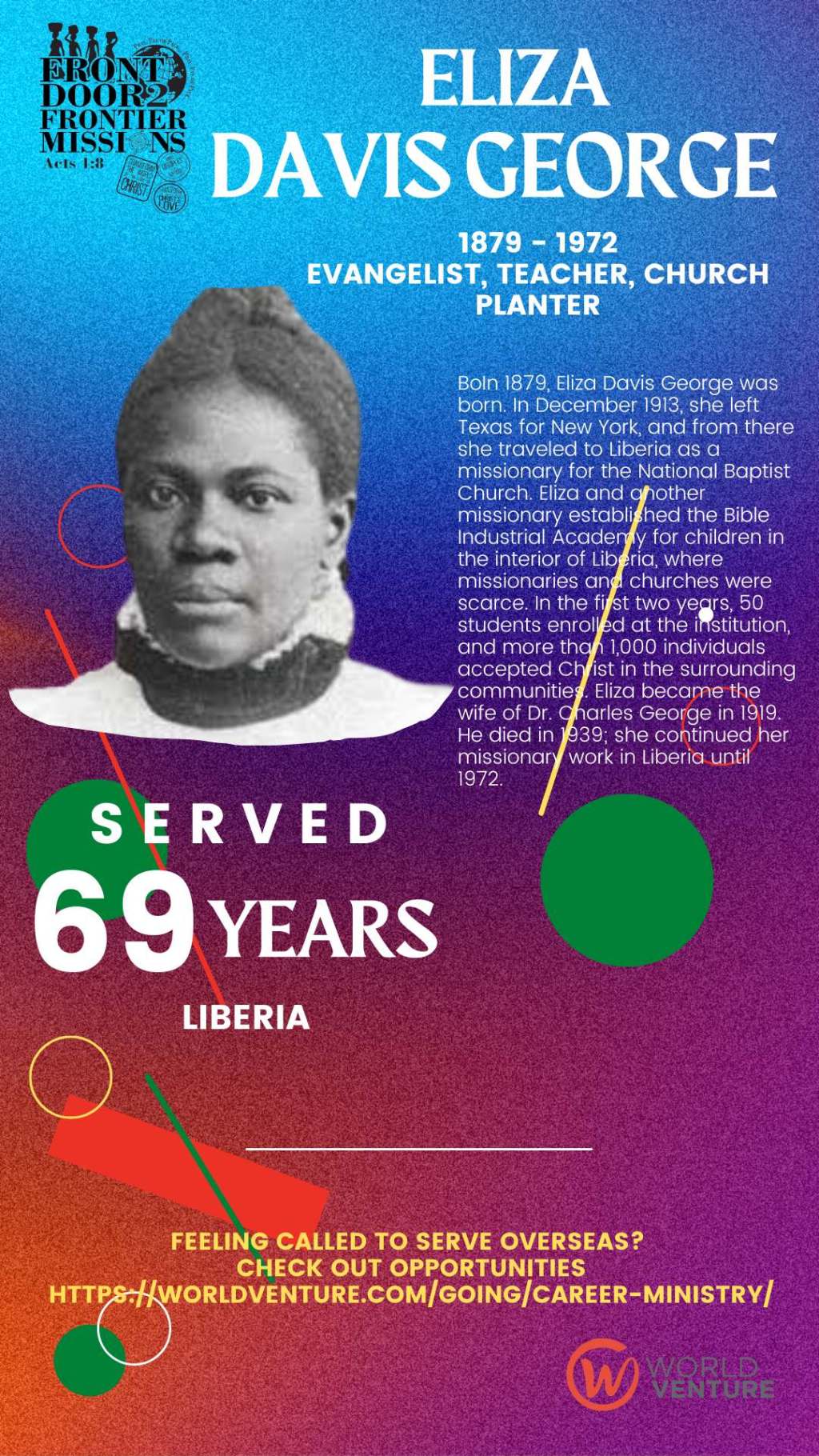 Legacy of Eliza Davis George: A Missionary’s Journey